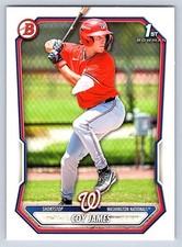 COY JAMES NATIONALS RC 1st card  2026 BOWMAN PROSPECTS #BP-33