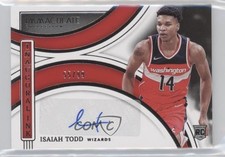 2021-22 Panini Immaculate Inaugural Ink 55/99 Isaiah Todd #ICN-ITW Auto 1o2