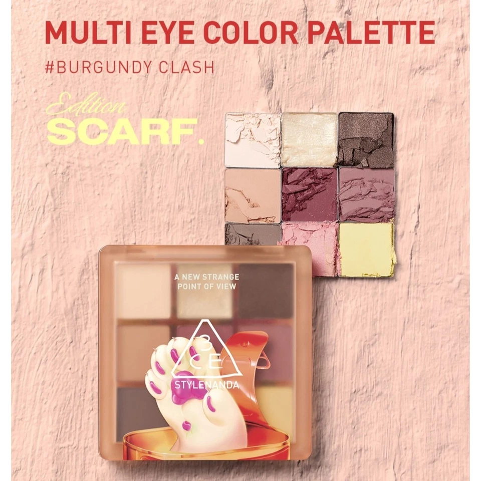 3CE Multi Eye Color Palette 8g 2Colors 2025 F/W SCARF EDITION - Image 4 of 4