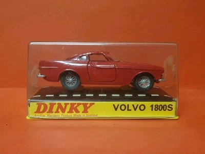 DINKY TOYS 116 VOLVO 1800 S ROUGE 1/43 EXCELLENT ÉTAT + BOÎTE D'ORIGINE - Photo 1/4