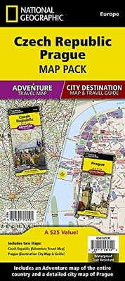 CZECH REPUBLIC, PRAGUE [MAP PACK BUNDLE] (NATIONAL By National Geographic Maps