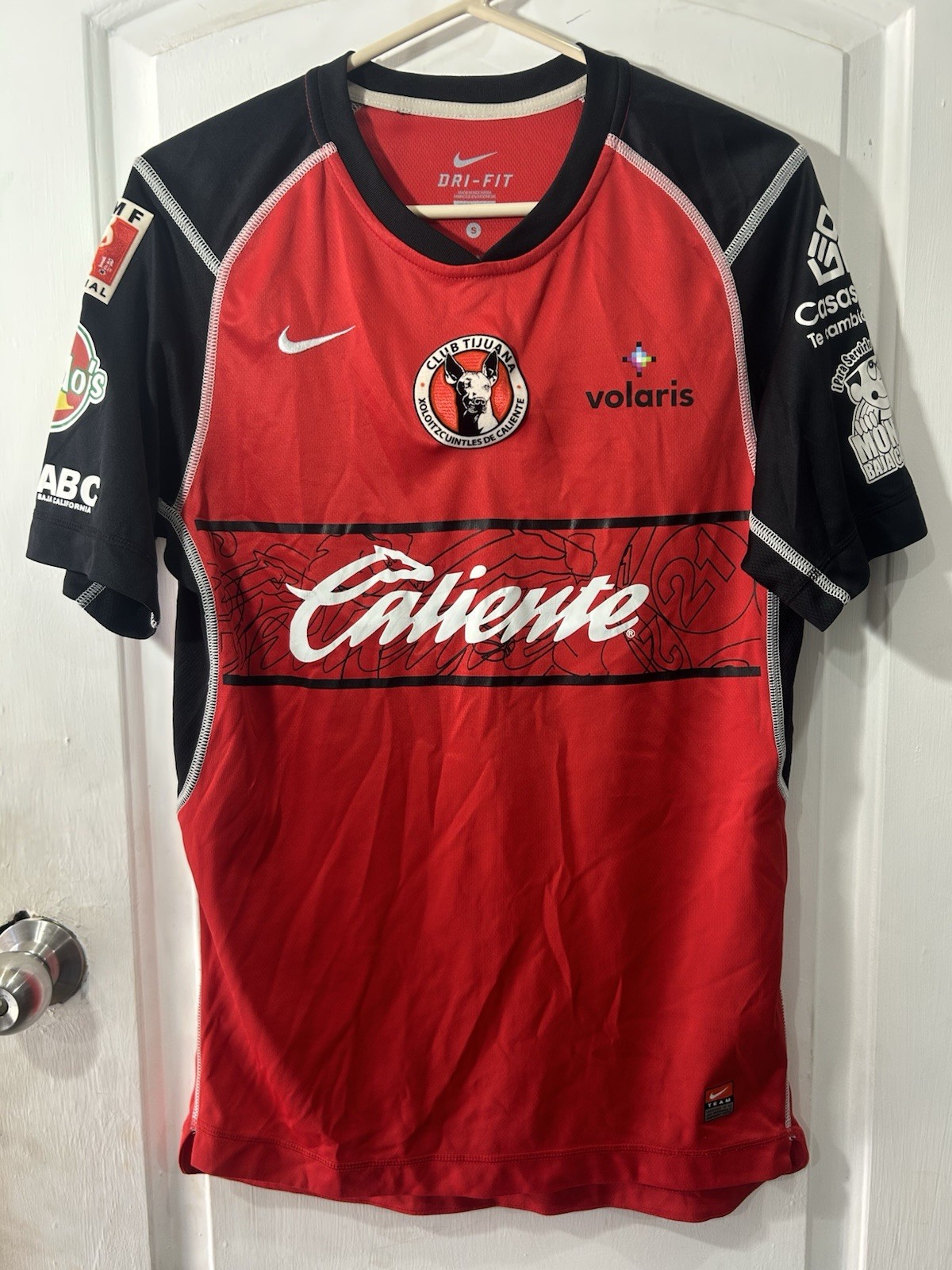 Nike Xolos de Tijuana Dri Fit 2011-2012 Jersey Size S Authentic Rare Soccer