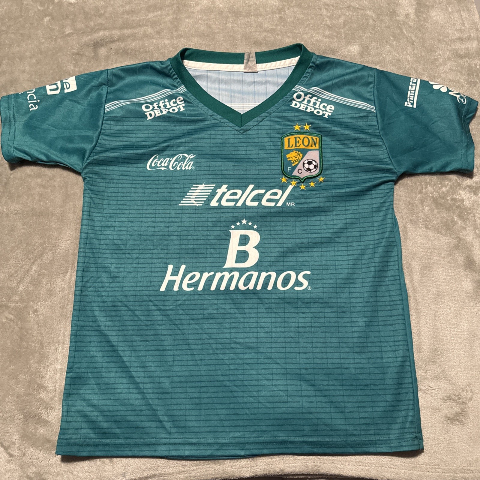 Vintage Leon FC Youth Soccer Football Jersey ShirtSize Unknown See Measurements