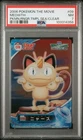 PSA 7 JAPANESE POKEMON MEOWTH CARDASS #09 RANGER MOVIE CLEAR CARD 2006 NM 258