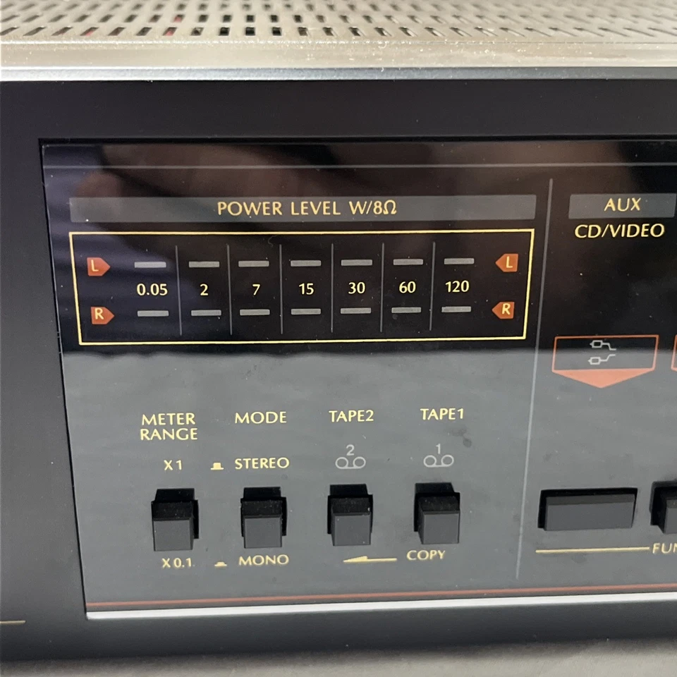 AMPLIFICADOR ESTÉREO INTEGRADO SHERWOOD AD260B con caja manual esquemas probados Foto 4 de 4