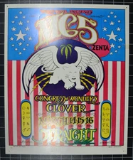 MC5 STRAIGHT THEATRE - GARY GRIMSHAW - WHITE PANTHERS - VERY GOOD CONDITION