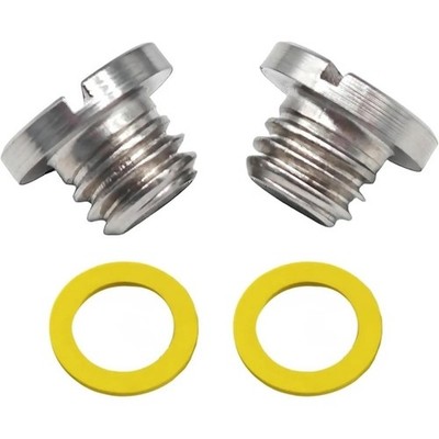 2 Stück Ölablassschraube und Dichtungssatz für Mercury Marine und für Seeboo