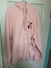 Walt Disney World Mickey Minnie Heart 2026 Adult Zipper Hoodie XL X-Large New