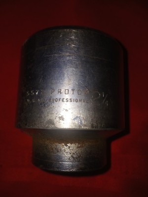 Proto Professional  5572,  2 1/4'' SAE Heavy Shallow Socket 3/4'' Drive 12 Point