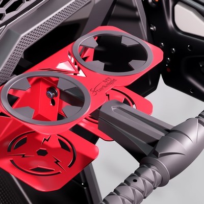 RZR Cup Holder for Grab Bar for Polaris RZR XP 1000/ XP Turbo/RZR 800/ 900/ 570