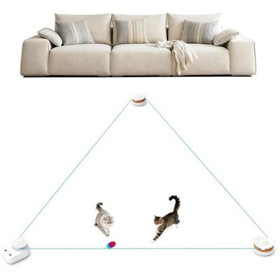 Automatic Cat Chase Toy with Speed Control