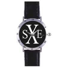 STRAIGHT EDGE WATCH: ABSTAIN,ALCOHOL,TOBACCO,DRUGS,PUNK, RARE COLLECTIBLE!