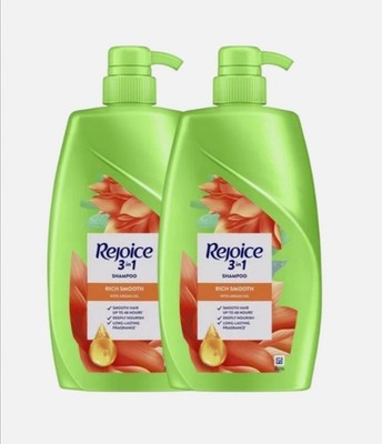 600ml x 2 bottles REJOICE Shampoo Rich Soft Smooth