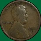 1915-D Lincoln Wheat Cent Very Good VG Coin #35023