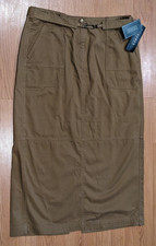 Vintage NWT LAUREN Ralph Lauren Brown Pencil Skirt - 14
