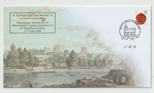 17/7/2020 UK GB Cover - Captain Sir Tom Moore - Knighted by HM The Queen