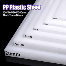PP Plastic Sheet | Polypropylene Cutting Board & Work Surface | 2-50mm Thick