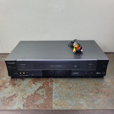 Toshiba W-614S VCR VHS Recorder Tested & Working No Remote