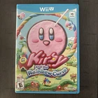 Kirby and the Rainbow Curse - Nintendo Wii U -great condition, no scratches, CIB