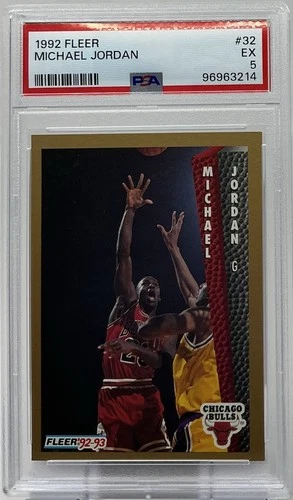 Jordan 1992 Fleer Jordan