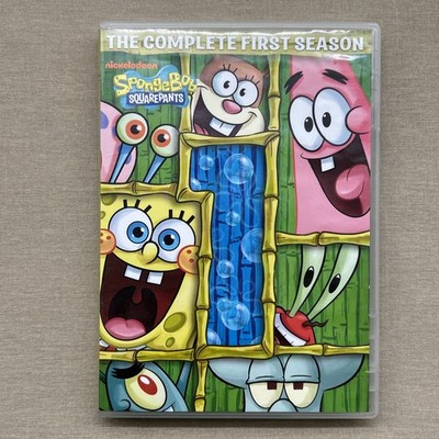 SpongeBob Squarepants: Complete First Season 1 (DVD 3-Disc) Patrick Nickelodeon