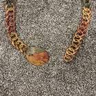 Vintage Statement Rainbow Copper Chain Belt Hippie Boho Chic — photo 7