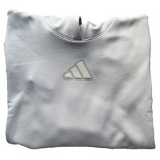 Adidas Kids Pullover Hoodie Beige Size 10/12 NWT