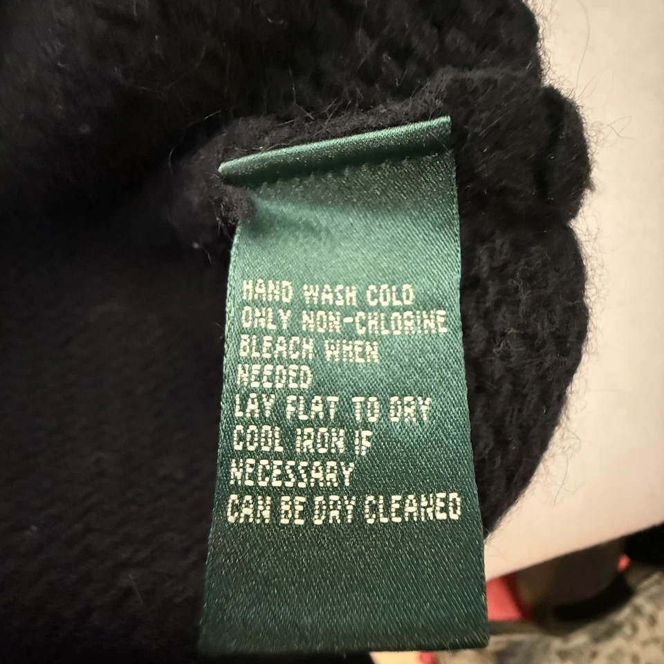 Suéter De Colección Ralph Lauren Para Mujer Islandia Isla Feria Exclusivo Tejido a Mano Pequeño Foto 3 de 4