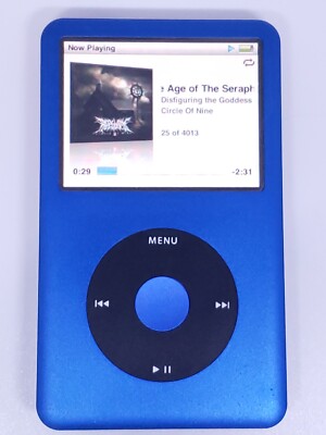 Apple  iPod classic 120GB ブラック MB565J Apple iPod Classic 120GB 6th MB565J Black Tested Works