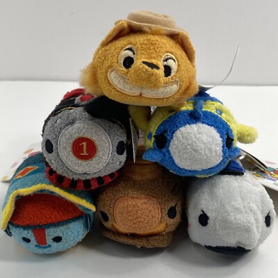 Brer Rabbit Tsum LOT of (6) Disney Parks Splash Mountain Tsum Tsum Mini Plush Set Log ...