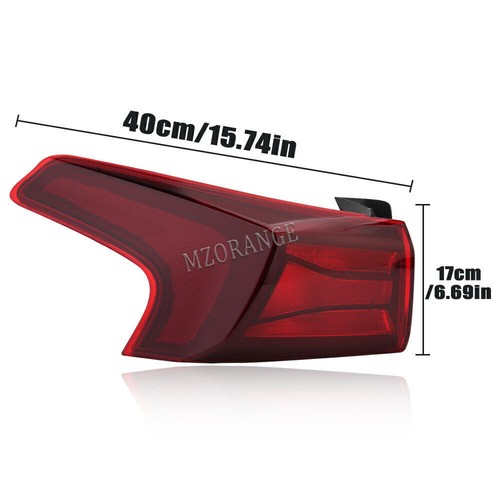 Left Driver Tail Light For Hyundai Santa Fe 2019-2020 Rear Brake Lamp Halogen LH - Foto 3 di 13