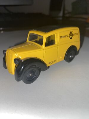 LLEDO DAYS GONE 1950 MORRIS Z VAN AA TECHNICAL SERVICE DIECAST 
