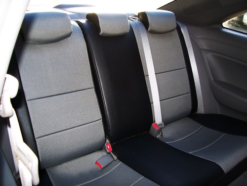 for HONDA CIVIC 2003-2005 LEATHER-LIKE CUSTOM MADE 3D FIT FRONT SEAT COVERS PAIR - Picture 13 of 13