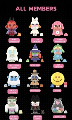 POP MART CRYBABY Monster Tears Series Blind Box Action Figure Cute