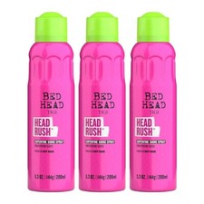3 PK TIGI Bed Head Headrush Shine Hair Spray for Smooth Shiny Hair 5.3 oz