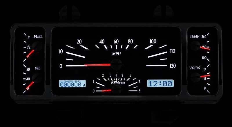 Dakota Digital 1940 Ford Car 40-47 Pickup Truck Analog Gauge System VHX-40F-K-W - Image 2 of 4