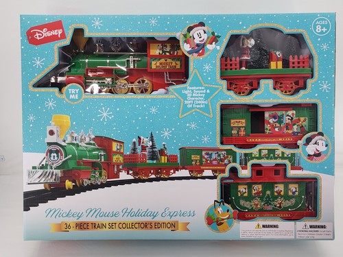 Disney's Mickey Mouse Holiday Express 36 Piece Train Set Collector's Edition - Picture 10 of 11
