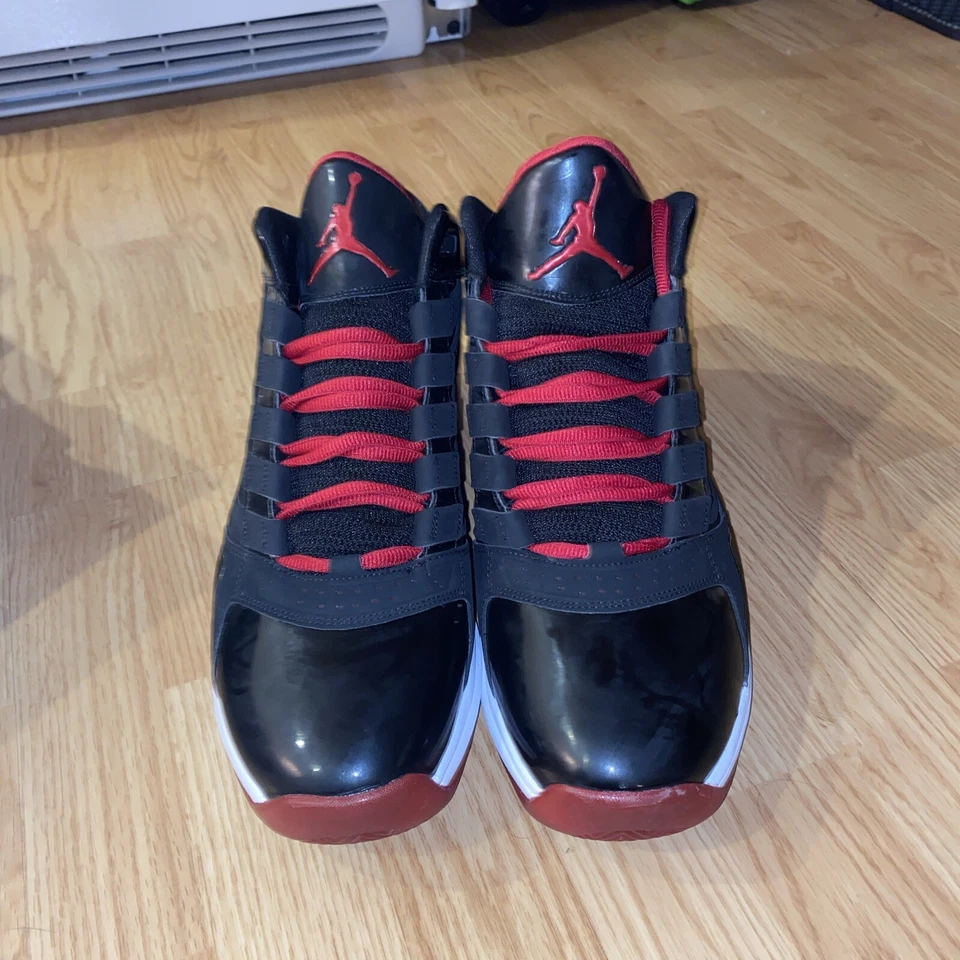 Talla 13 - Jordan Big Ups Bred - 467893-001 Foto 4 de 4