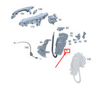 Porte avant et accessoires Mercedes 206