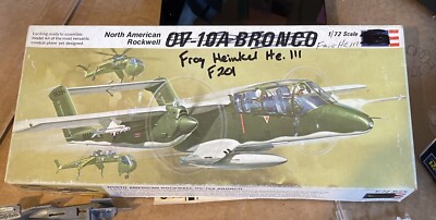 FROG HEINKEL He.III Plastic Model Kit F201 1/72 Started, Not Org. Box