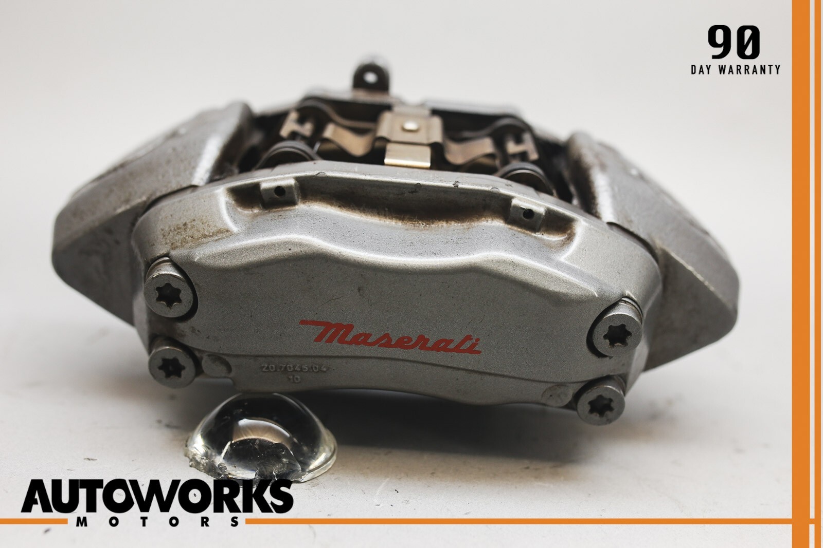 04-08 Maserati Quattroporte M139 Front Right Passenger Brake Caliper Brembo OEM