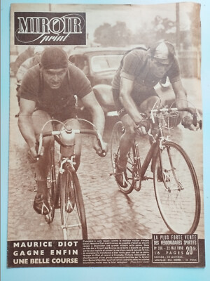 MIROIR SPRINT - N° 206 - 22 mai 1950 / Maurice Diot gagne