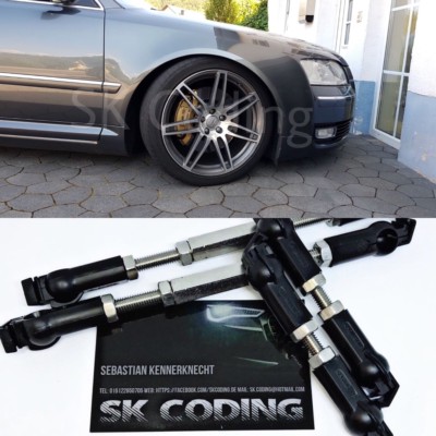 Audi A8 S8 D3 4E  Airmatic Premium Koppelstangen Luftfahrwerk Tieferlegung