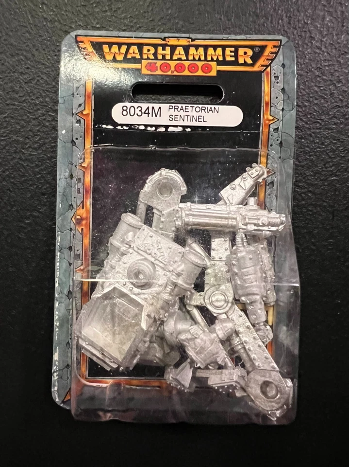 战锤 40K Praetorian Guard Blisters 1997 - 2000 金属锡纸复古罕见 — 第 2/4 张图片