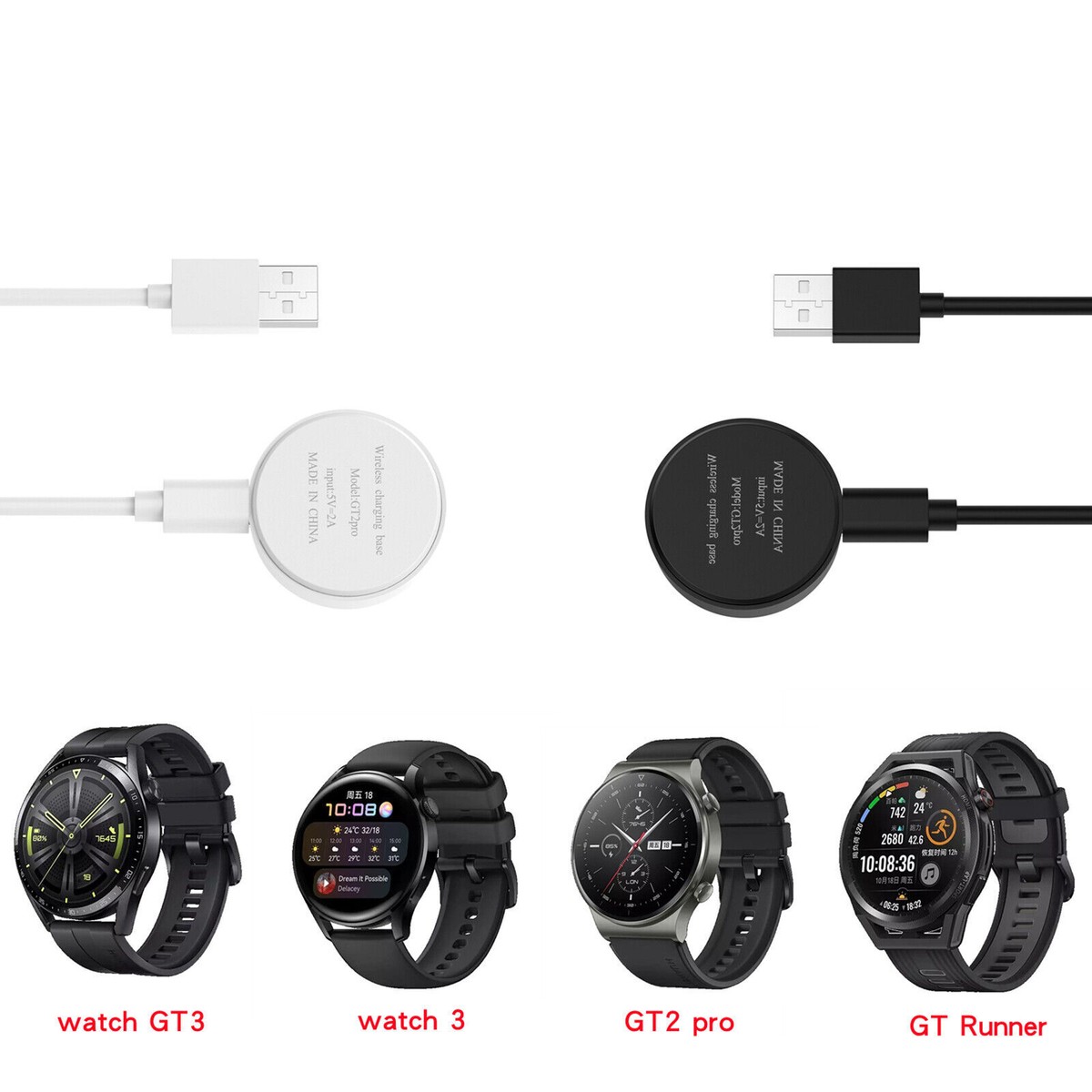 Huawei Gt2 Pro Huawei Watch Charger Original Cargador Inalámbrico