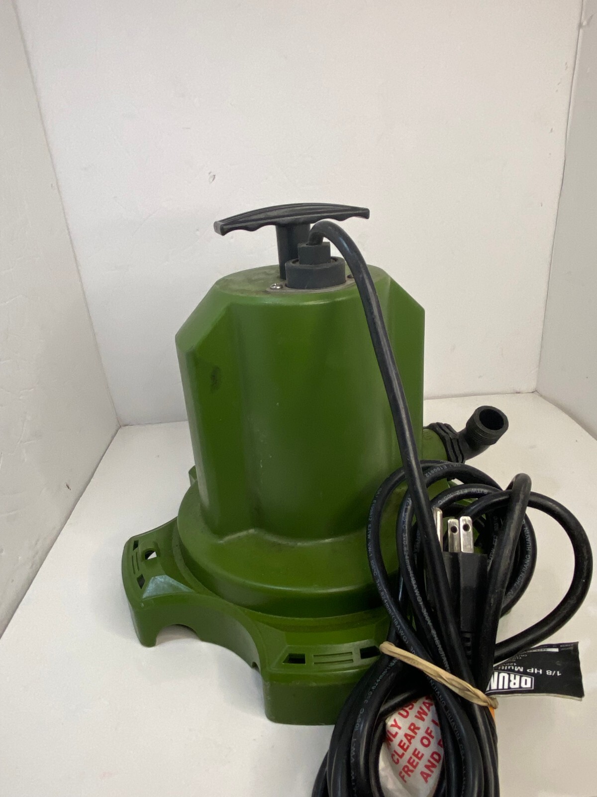 Drummond 1/8 HP MultiUse Fully Submersible Utility Pump 120V Water