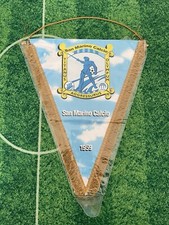 Gagliardetto SAN MARINO calcio ufficiale Wimpel Pennant 38 cm