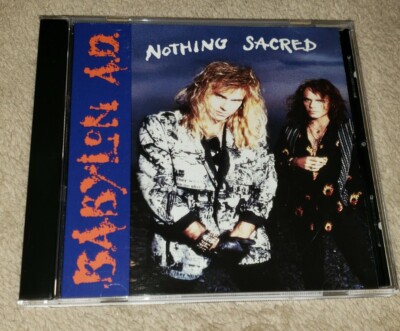 BABYLON A.D.  cd NOTHING SACRED  bmg club issue
