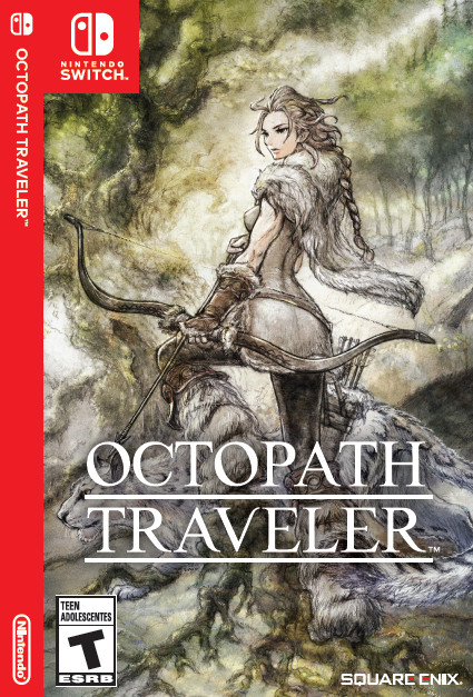 Octopath Traveler on X: Octopath Traveler 2 Nintendo Switch front cover  Box Art  / X