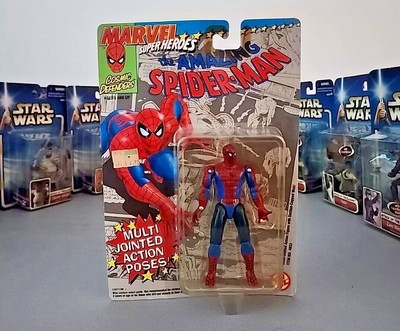 VINTAGE Spider-Man 1992 Multi Jointed Action Poses, ToyBiz - Factory Sealed